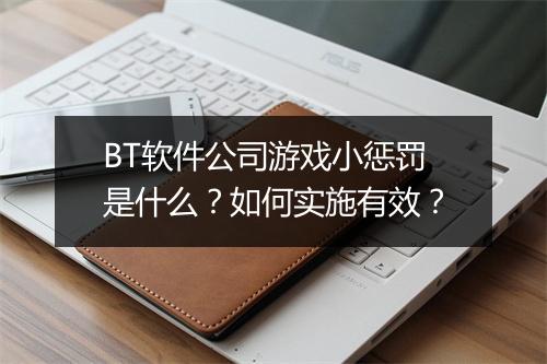 BT软件公司游戏小惩罚是什么?如何实施有效?