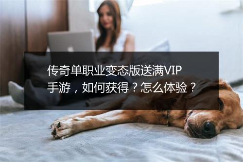 传奇单职业变态版送满VIP手游，如何获得？怎么体验？