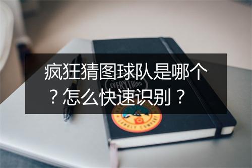 疯狂猜图球队是哪个?怎么快速识别?