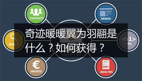 奇迹暖暖翼为羽翮是什么?如何获得?