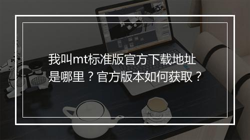 我叫mt标准版官方下载地址是哪里？官方版本如何获取？
