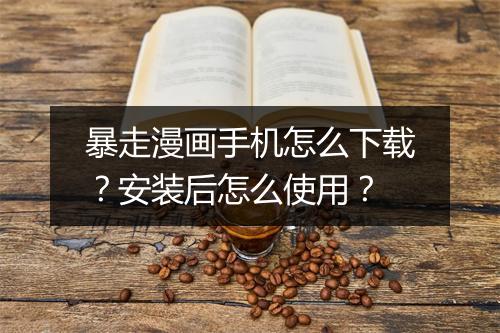 暴走漫画手机怎么下载？安装后怎么使用？