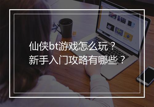 仙侠bt游戏怎么玩？新手入门攻略有哪些？