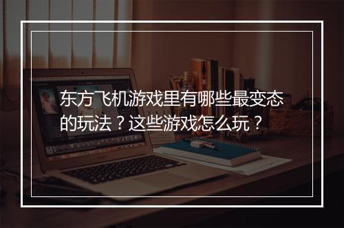 东方飞机游戏里有哪些最变态的玩法？这些游戏怎么玩？