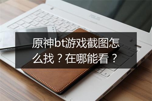 原神bt游戏截图怎么找?在哪能看?