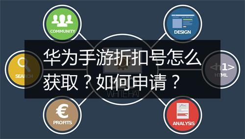 华为手游折扣号怎么获取？如何申请？