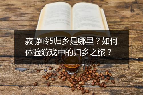 寂静岭5归乡是哪里？如何体验游戏中的归乡之旅？