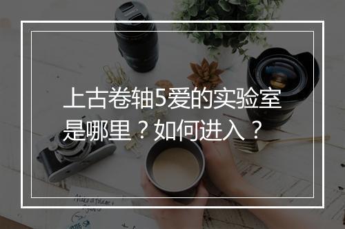 上古卷轴5爱的实验室是哪里？如何进入？