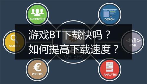 游戏BT下载快吗?如何提高下载速度?