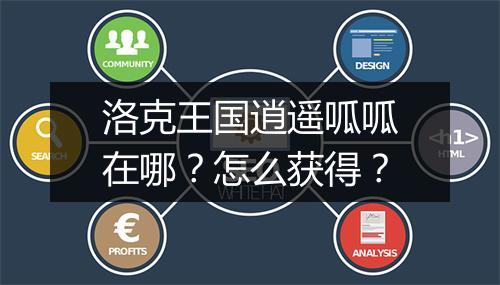 洛克王国逍遥呱呱在哪?怎么获得?