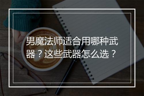 男魔法师适合用哪种武器?这些武器怎么选?