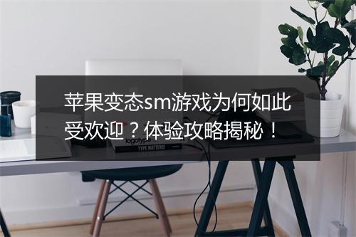 苹果变态sm游戏为何如此受欢迎？体验攻略揭秘！