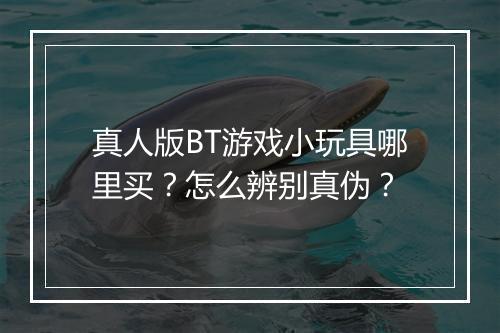 真人版BT游戏小玩具哪里买?怎么辨别真伪?