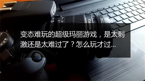变态难玩的超级玛丽游戏，是太刺激还是太难过了？怎么玩才过瘾？