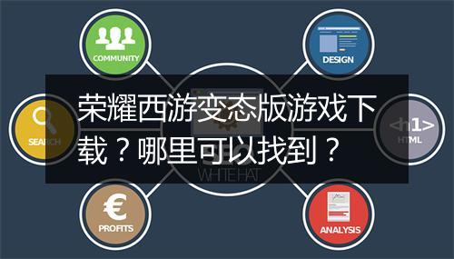 荣耀西游变态版游戏下载？哪里可以找到？