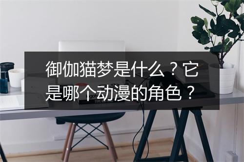 御伽猫梦是什么？它是哪个动漫的角色？