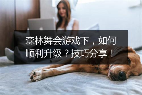森林舞会游戏下，如何顺利升级？技巧分享！