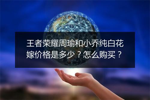 王者荣耀周瑜和小乔纯白花嫁价格是多少？怎么购买？