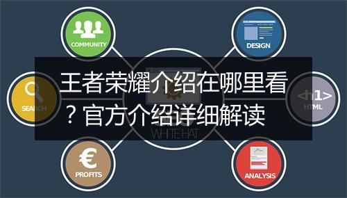 王者荣耀介绍在哪里看？官方介绍详细解读