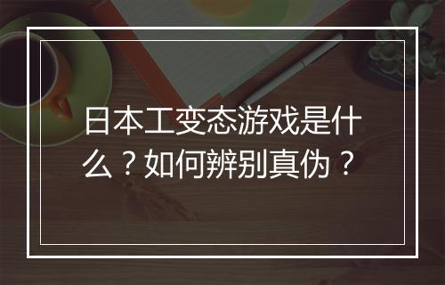 日本工变态游戏是什么?如何辨别真伪?