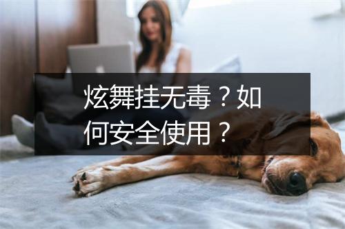炫舞挂无毒？如何安全使用？