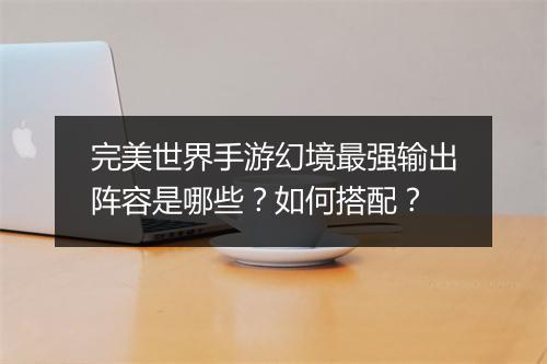 完美世界手游幻境最强输出阵容是哪些？如何搭配？