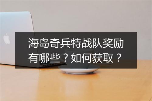 海岛奇兵特战队奖励有哪些？如何获取？