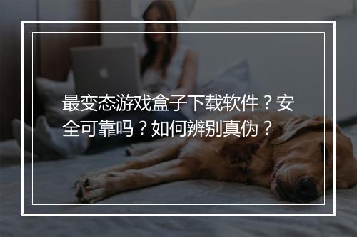 最变态游戏盒子下载软件?安全可靠吗?如何辨别真伪?