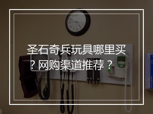 圣石奇兵玩具哪里买?网购渠道推荐?