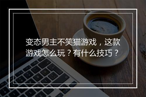 变态男主不笑猫游戏,这款游戏怎么玩?有什么技巧?