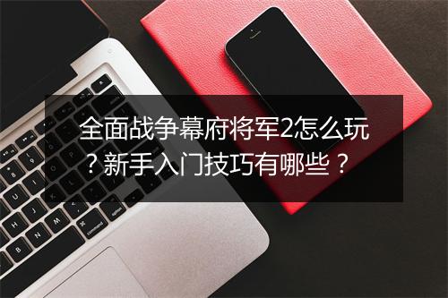 全面战争幕府将军2怎么玩？新手入门技巧有哪些？
