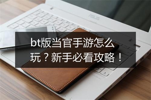 bt版当官手游怎么玩？新手必看攻略！