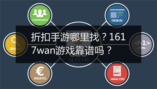 折扣手游哪里找？1617wan游戏靠谱吗？