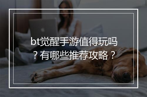 bt觉醒手游值得玩吗？有哪些推荐攻略？