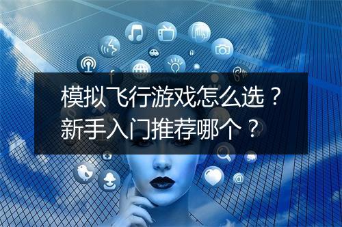 模拟飞行游戏怎么选?新手入门推荐哪个?