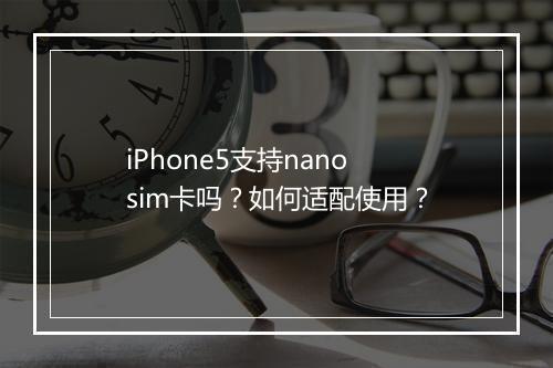 iPhone5支持nano sim卡吗？如何适配使用？