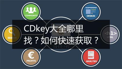 CDkey大全哪里找?如何快速获取?