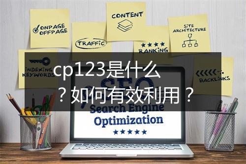 cp123是什么？如何有效利用？