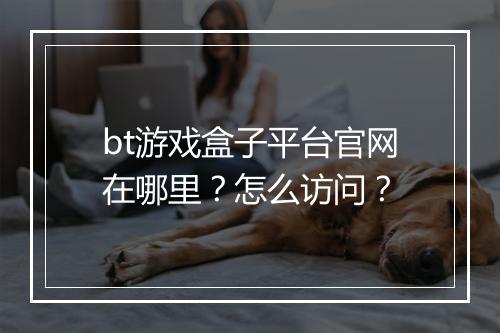 bt游戏盒子平台官网在哪里?怎么访问?