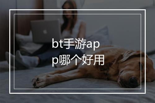 bt手游app哪个好用