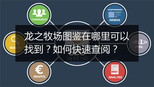 龙之牧场图鉴在哪里可以找到?如何快速查阅?