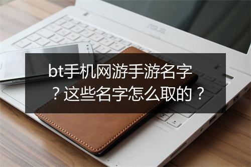 bt手机网游手游名字?这些名字怎么取的?