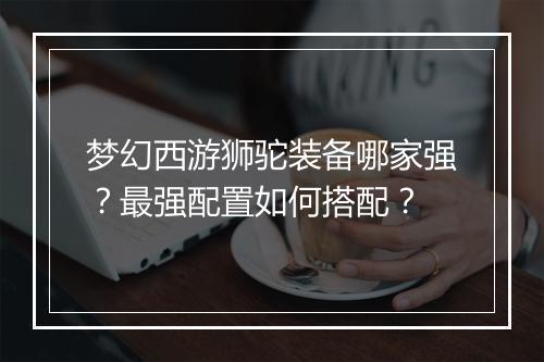 梦幻西游狮驼装备哪家强？最强配置如何搭配？