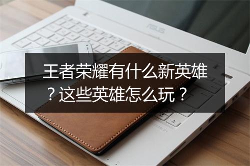 王者荣耀有什么新英雄？这些英雄怎么玩？