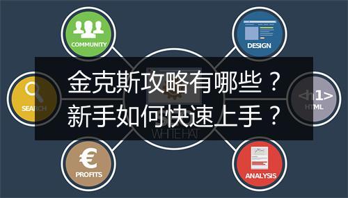 金克斯攻略有哪些?新手如何快速上手?