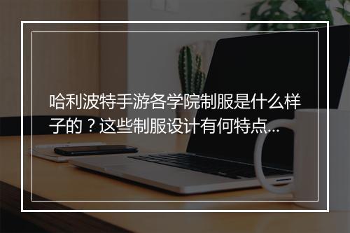 哈利波特手游各学院制服是什么样子的？这些制服设计有何特点？
