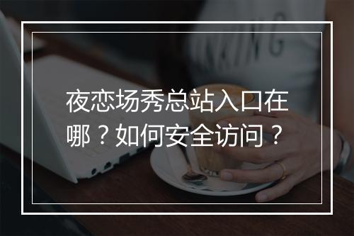 夜恋场秀总站入口在哪？如何安全访问？