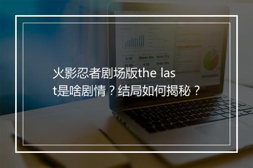 火影忍者剧场版the last是啥剧情?结局如何揭秘?