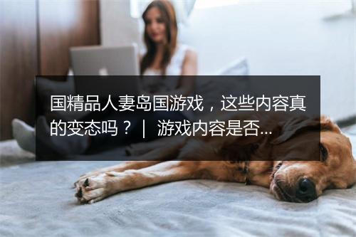 国精品人妻岛国游戏,这些内容真的变态吗?| 游戏内容是否合规?