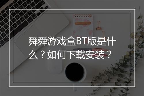 舜舜游戏盒BT版是什么？如何下载安装？